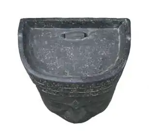 Artikelbild 2 des Artikels “Khmer-Kopf als Wasserspiel, 67cm hoch, aus Kunststein, hohl, handgefertigt & farbig. Eingefaerbt in der Farbe Antik-Finish “